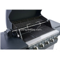 5 ọkụ nwere akụkụ ọkụ gas Grill